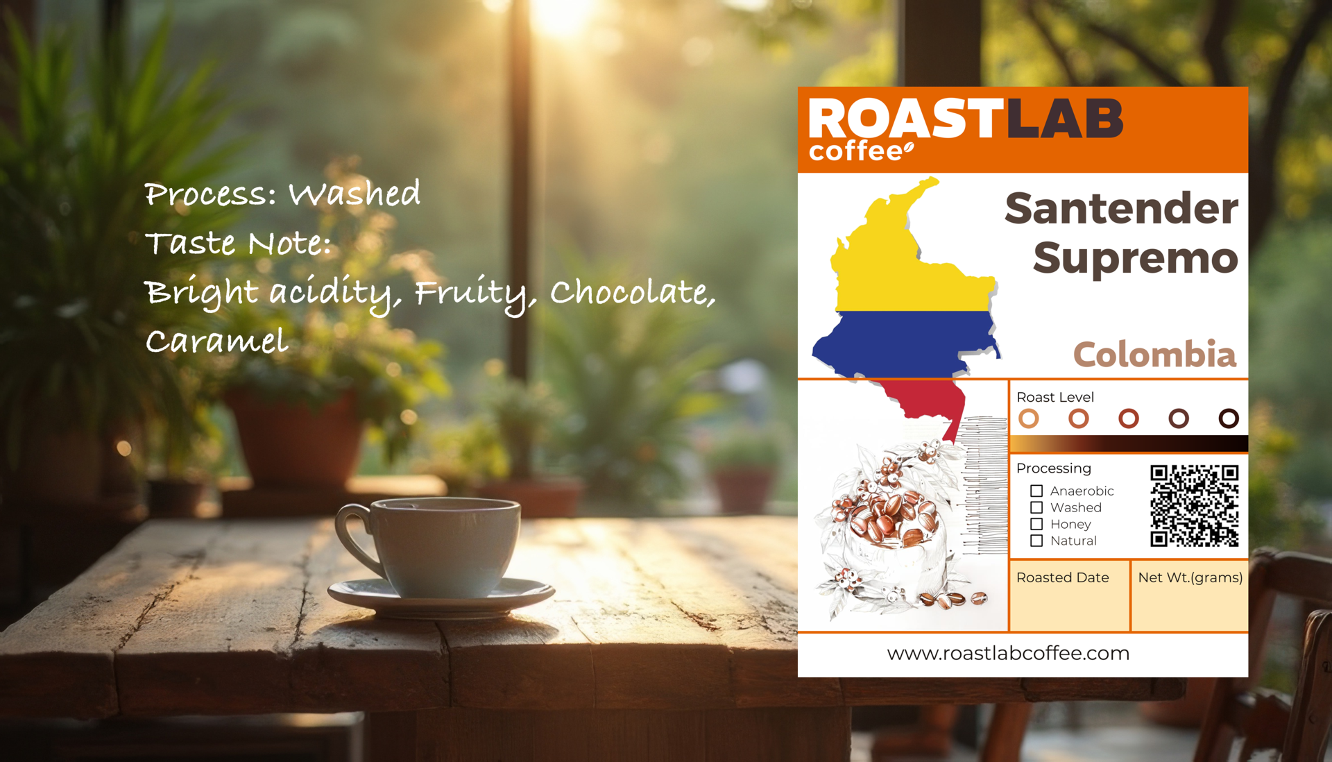 Colombia Santender Supremo Coffee