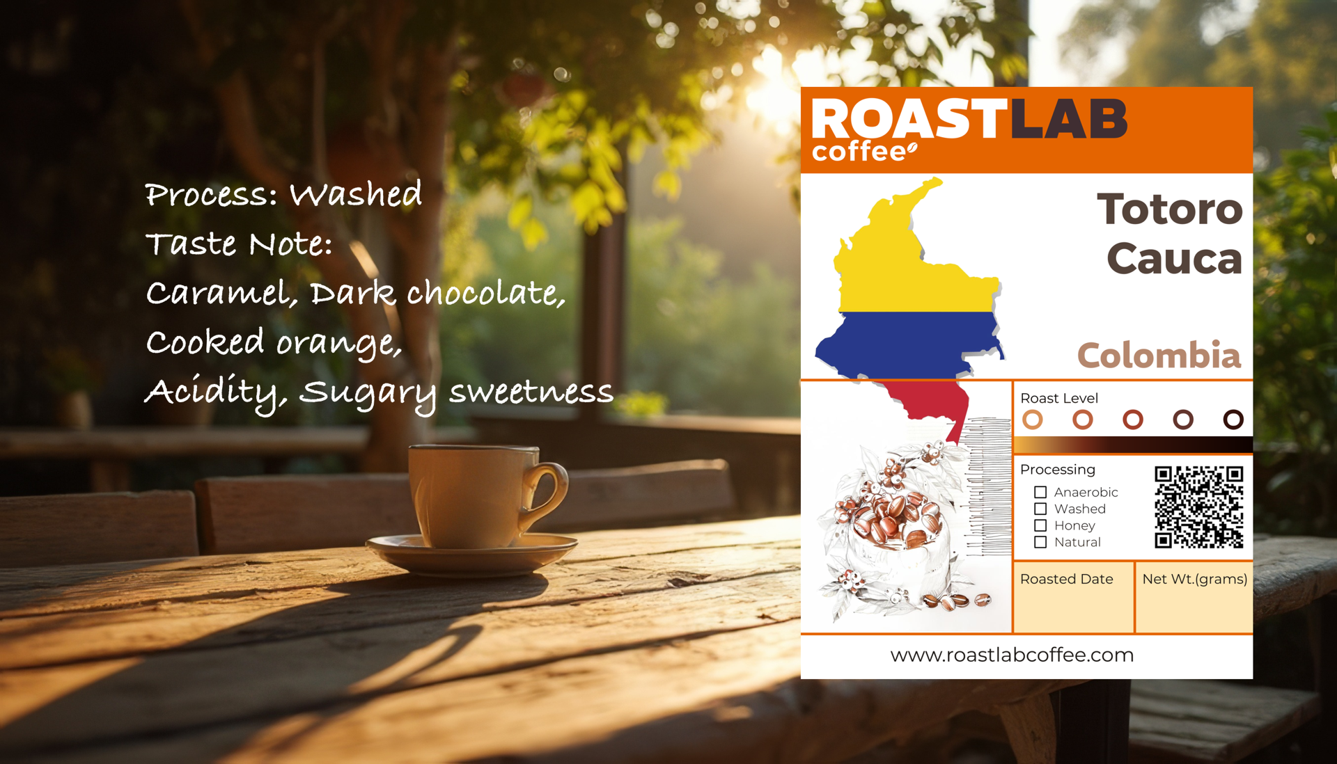 Colombia Totoro Cauca Coffee